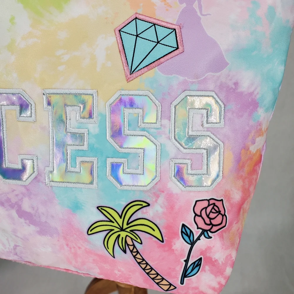 Disney Princess Girls  Swim Crossbody Tie-Dye Bag
